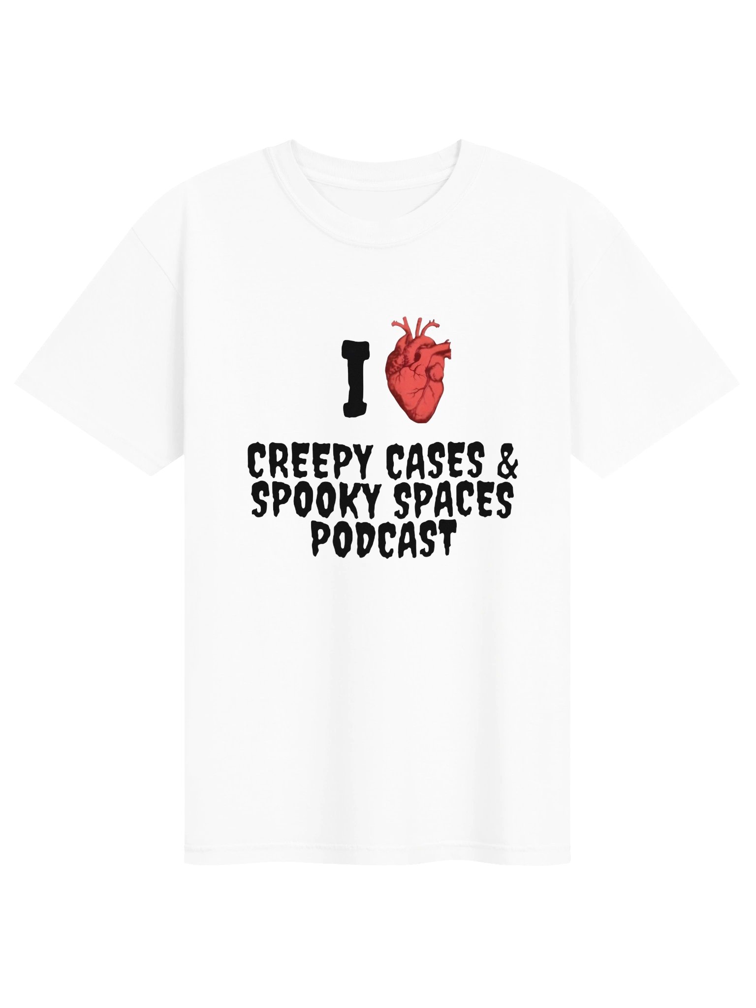 Creepy Cases & Spooky Spaces T-shirt product image (1)