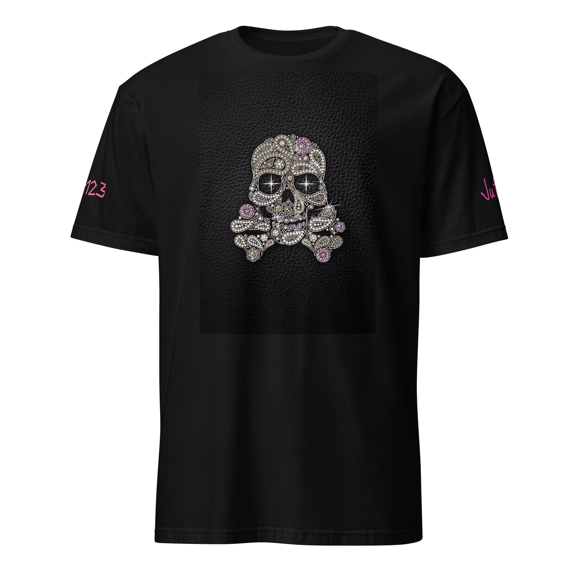 Jewel Encrusted Skull Unisex T-Shirt product image (1)