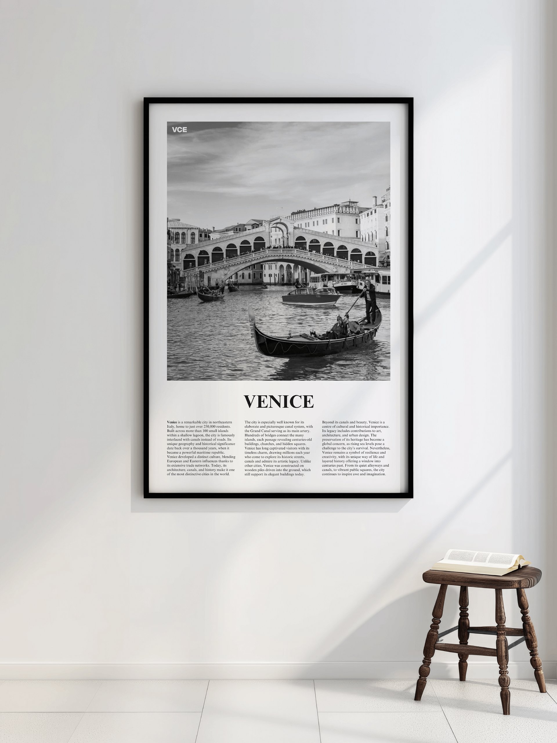 Venice 01 Newspaper Poster product image (2)