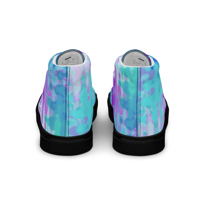 Butterfly shimmer High Top Canvas Shoes (womens) product image (2)