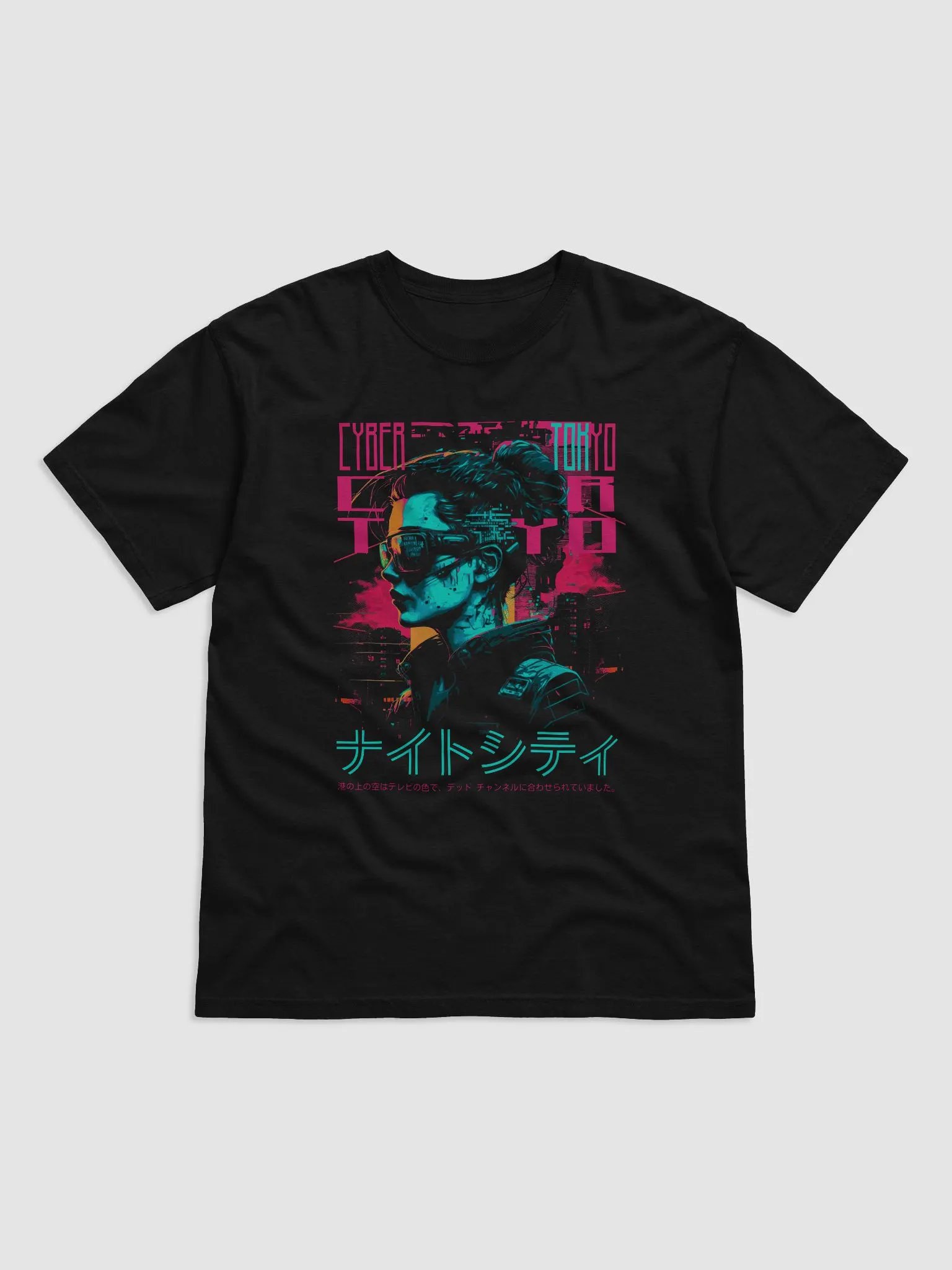 Neon Cyber Tee product image (1)