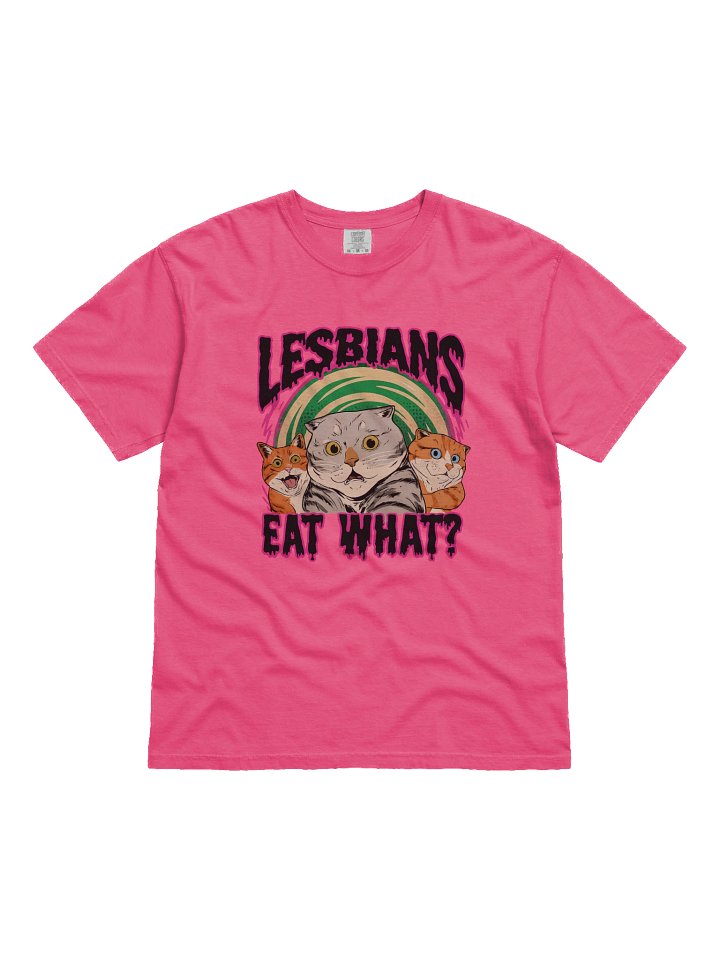 Funny 'LESBIANS EAT WHAT?' T-Shirt product image (81)