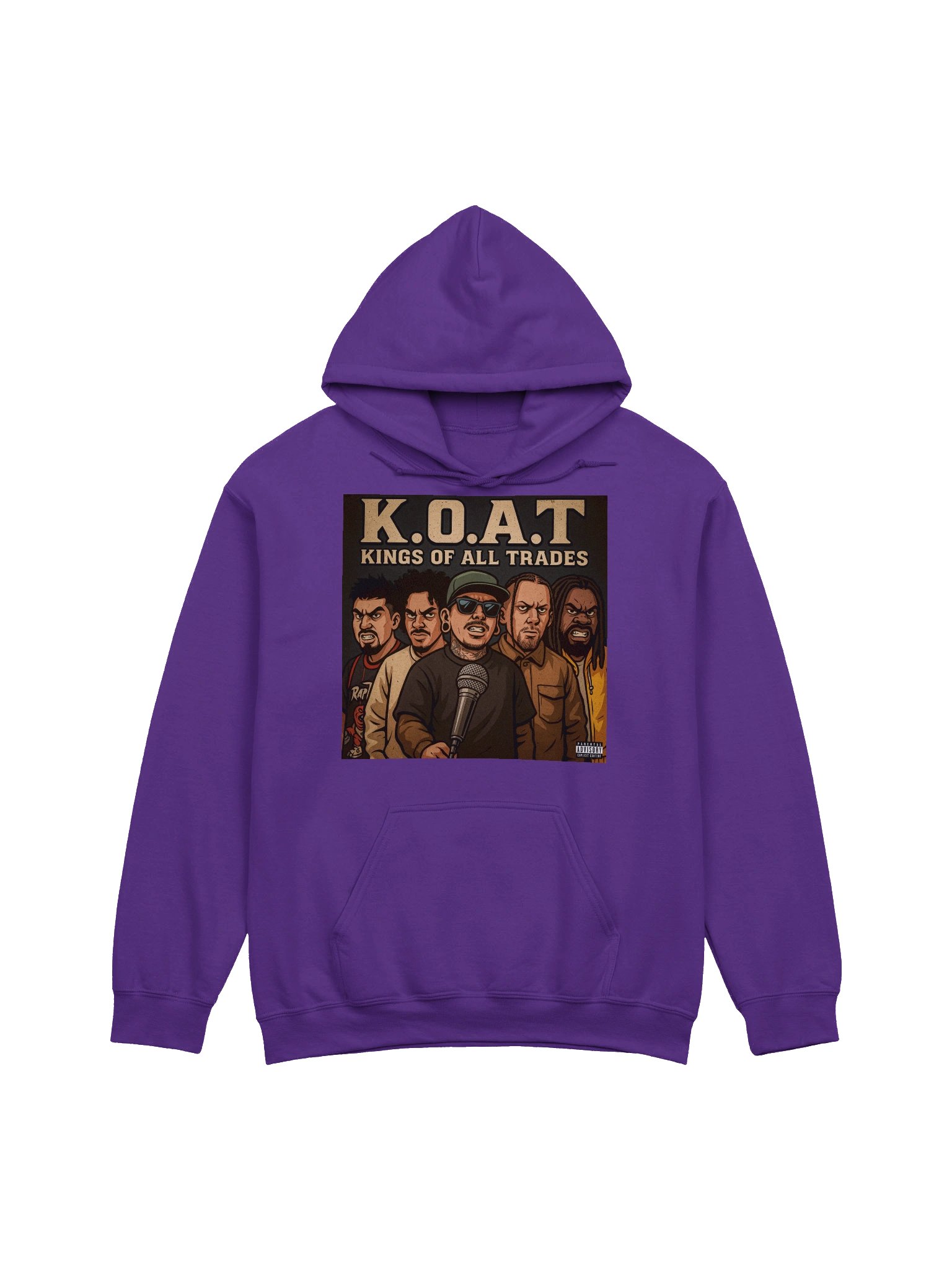 KOAT: King of All Trades Hoodie with K.O.A.T Symbol product image (1)