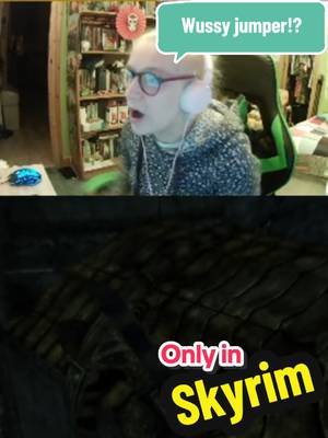2022.10.16 Wussy jumper #twitchclip #skyrim #gamergirl