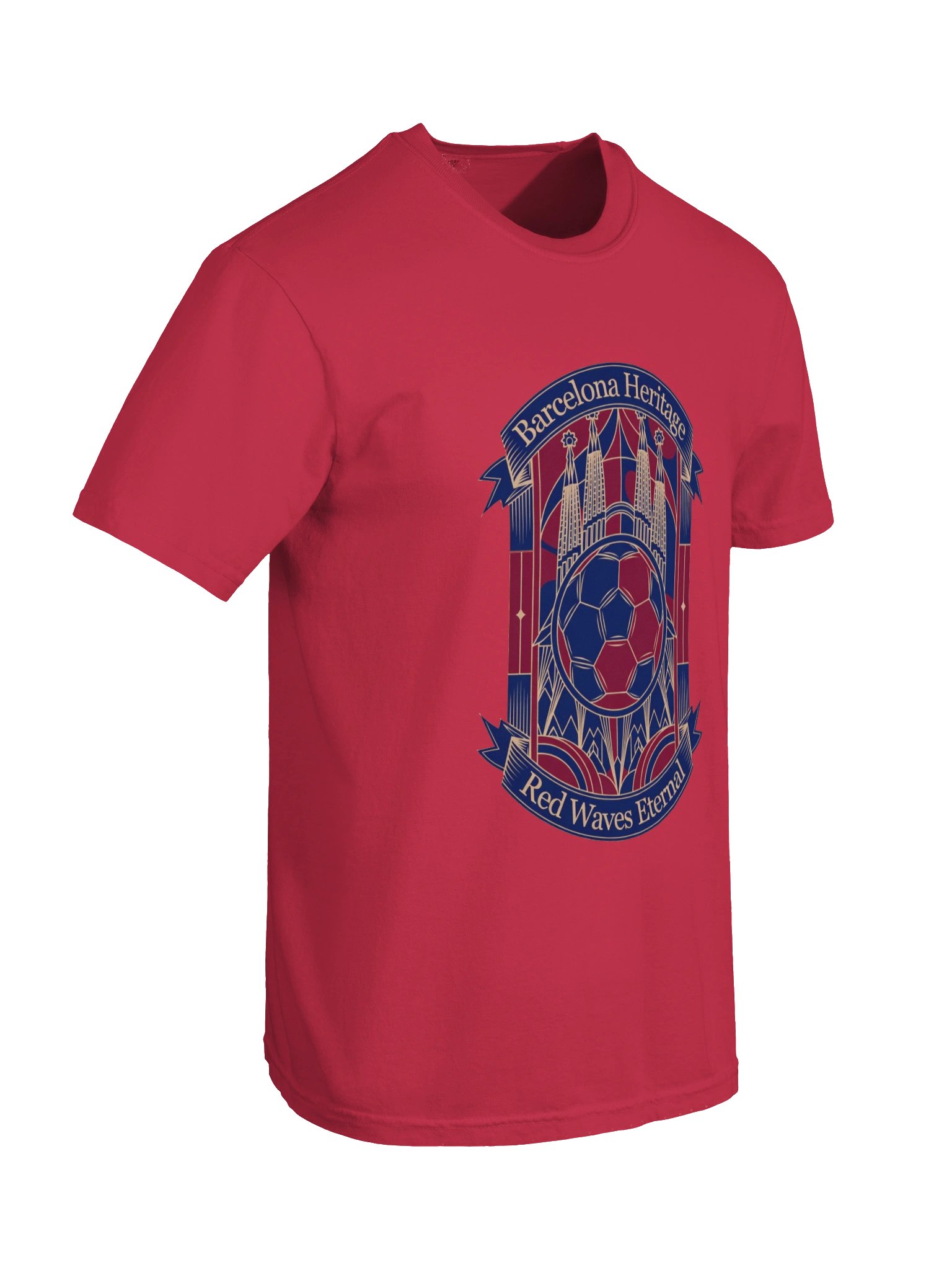 Barcelona Crimson Dynasty T Shirt, Blaugrana City Pride Gift product image (24)