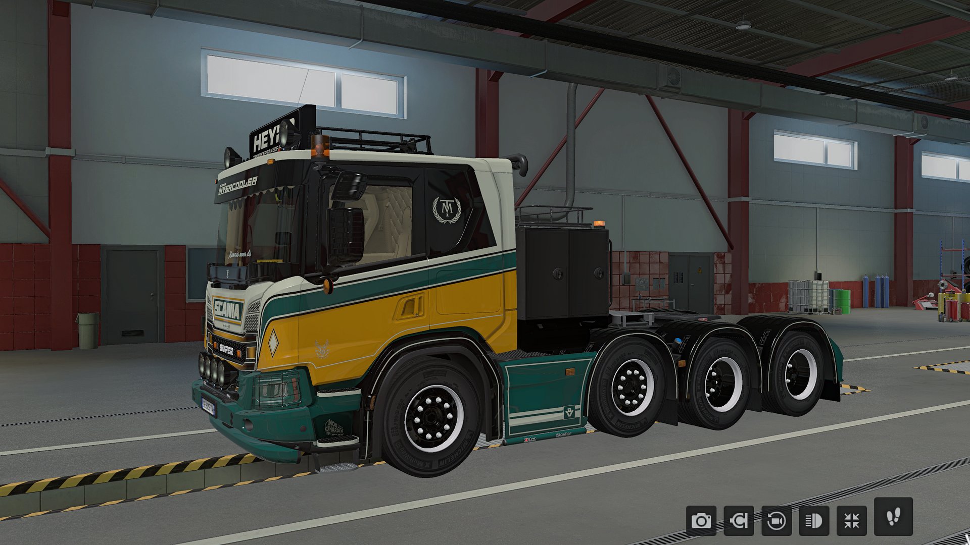 ETS2 TM Scania PGRS (SCS & Eugene) + FREE Trailers - Multicolor Skin Pack (Paintjob only) product image (6)