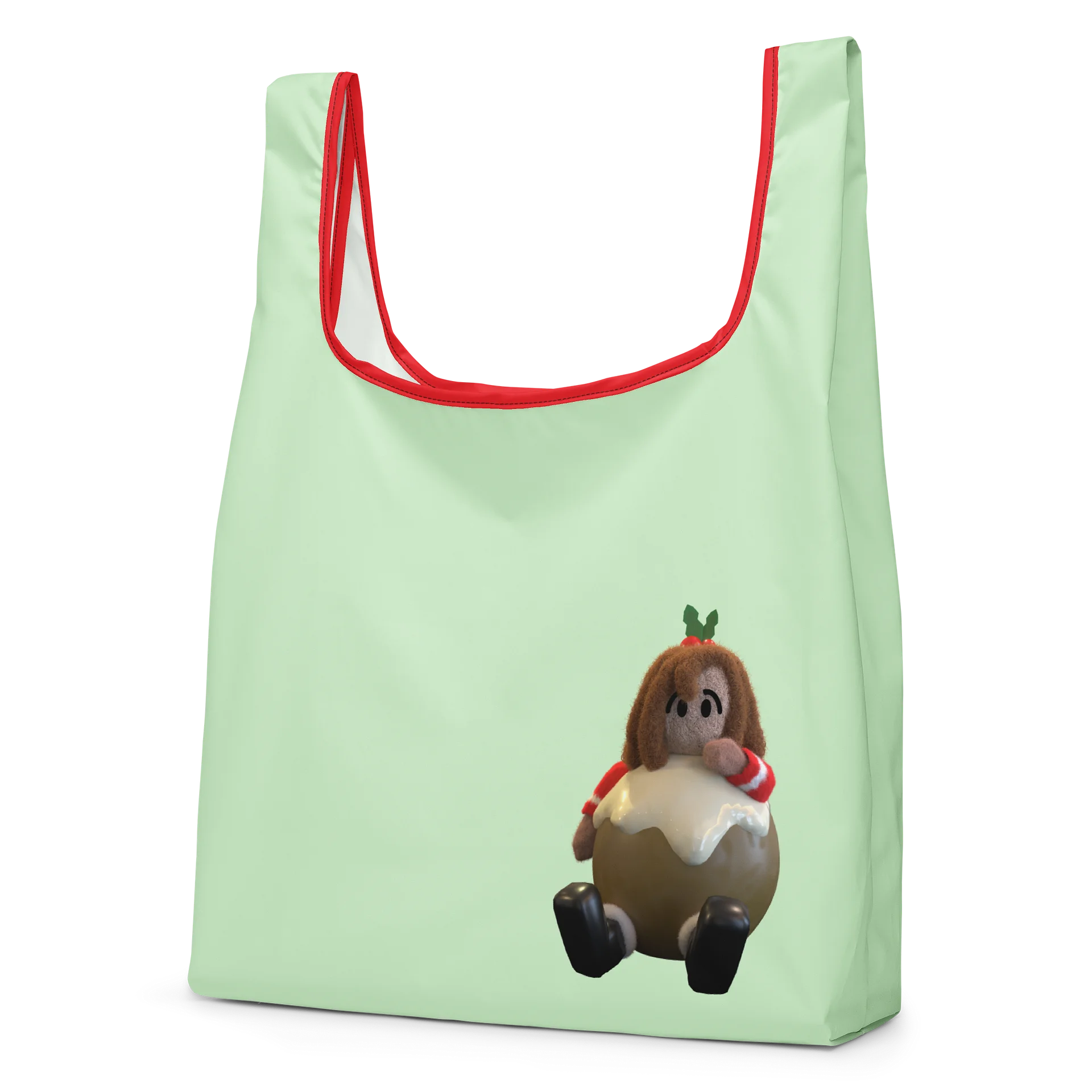 Christmas Pudding (Me!) Print Shopping Bag product image (2)