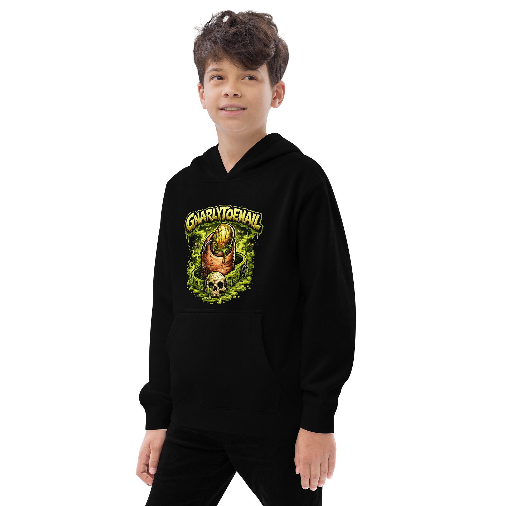GnarlyToenail Horror Youth Fleece product image (3)
