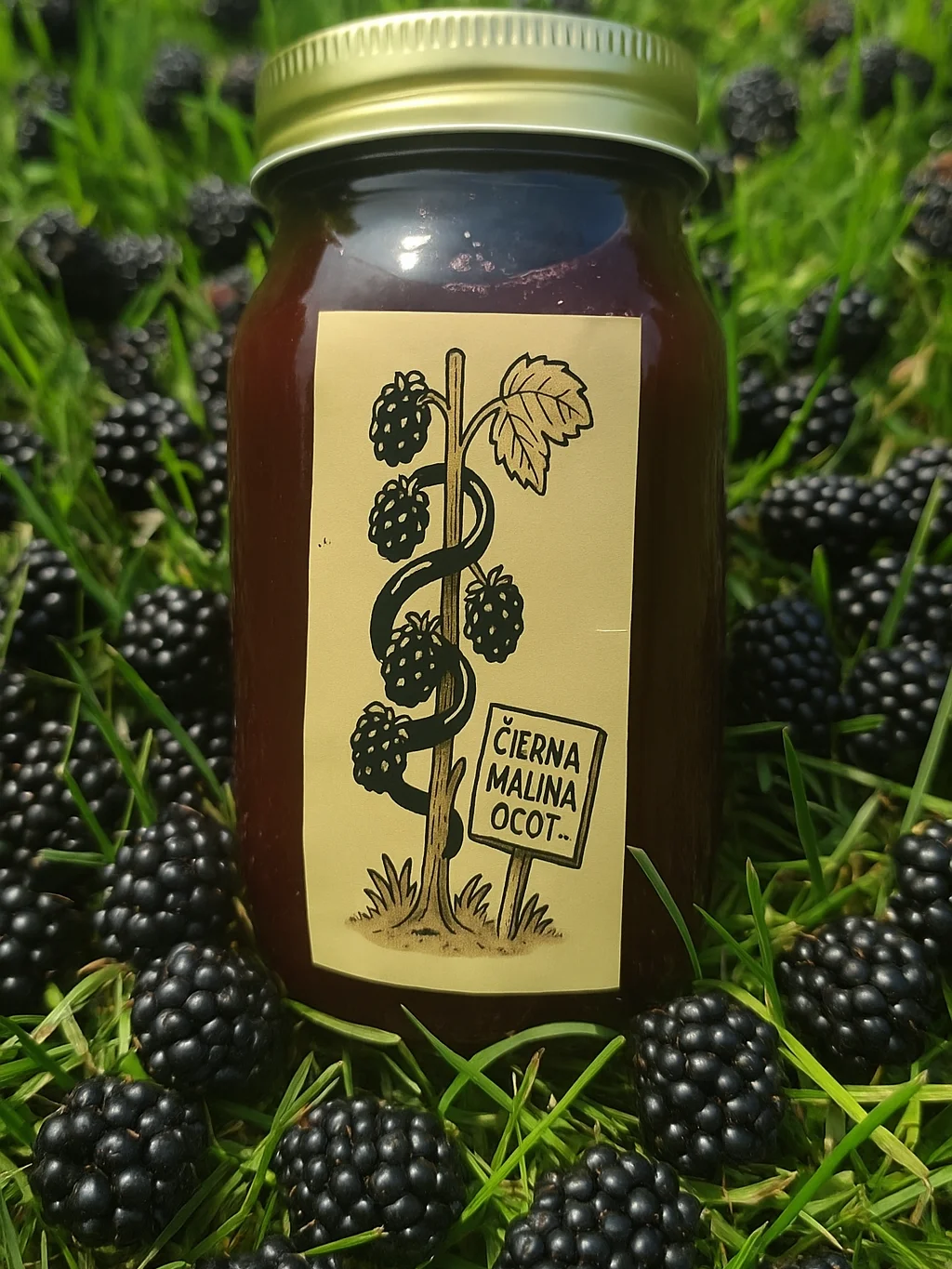 Čierna malina ocot product image (1)