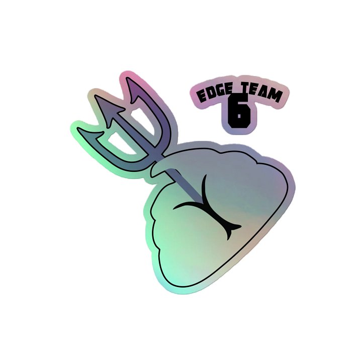 Edge Team 6 Holo Stickers product image (1)