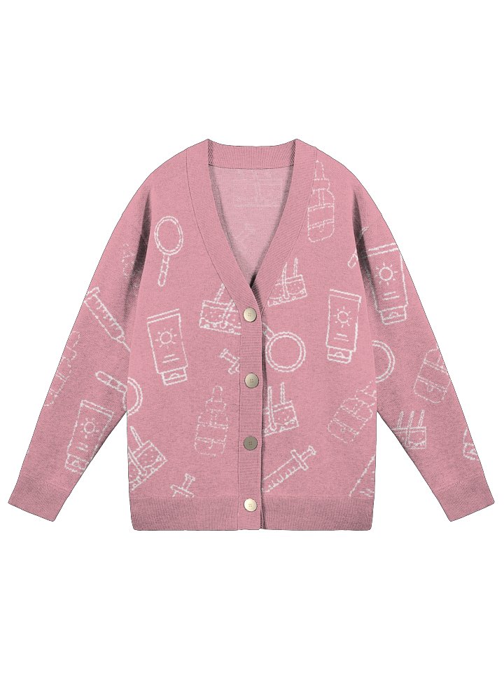 Dermatology Knit Cardigan - Light Pink product image (1)
