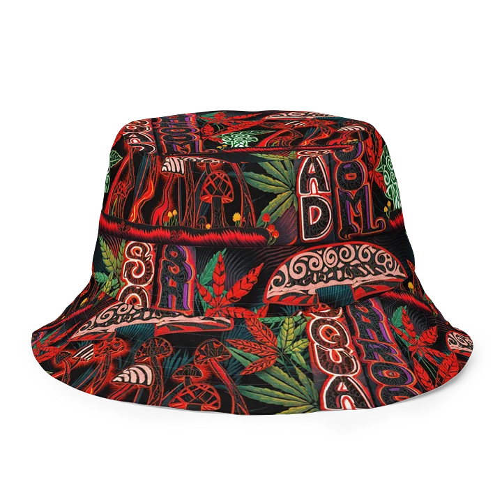 Shroom Squad Reversible Bucket Hat product image (2)