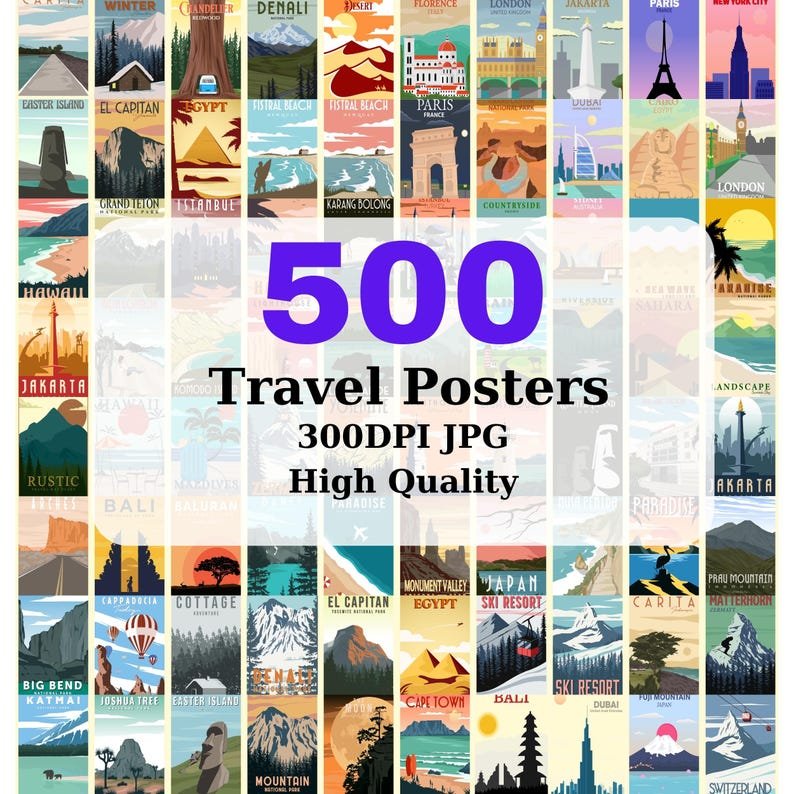 10.000+ Gallery Wall Set Digital Print Art product image (7)