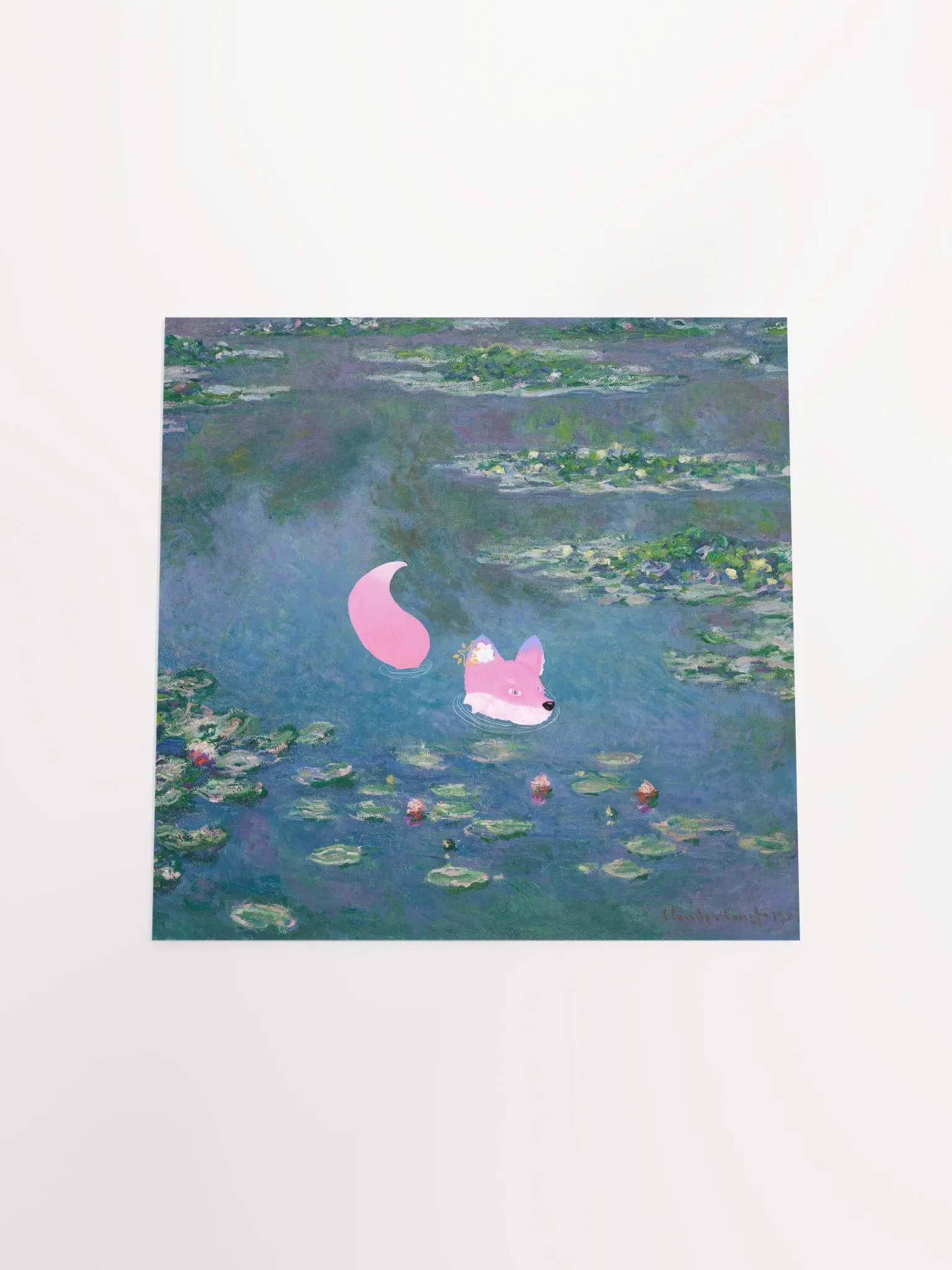 Monet's f0x matte print product image (7)