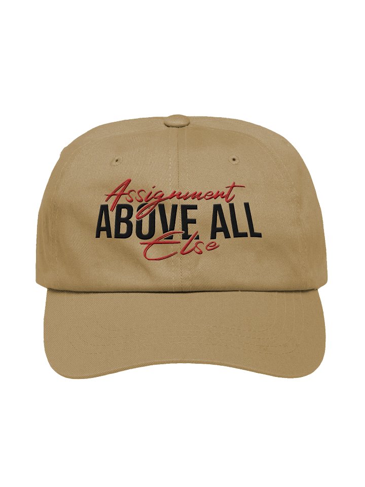 Assignemt Above All Else, Cap product image (3)