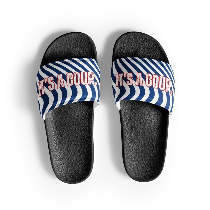 Resistors, It's a Coup, Men's Slides product image (2)