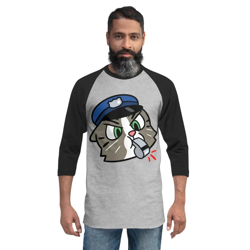 Officer Kitty Cat Raglan product image (16)