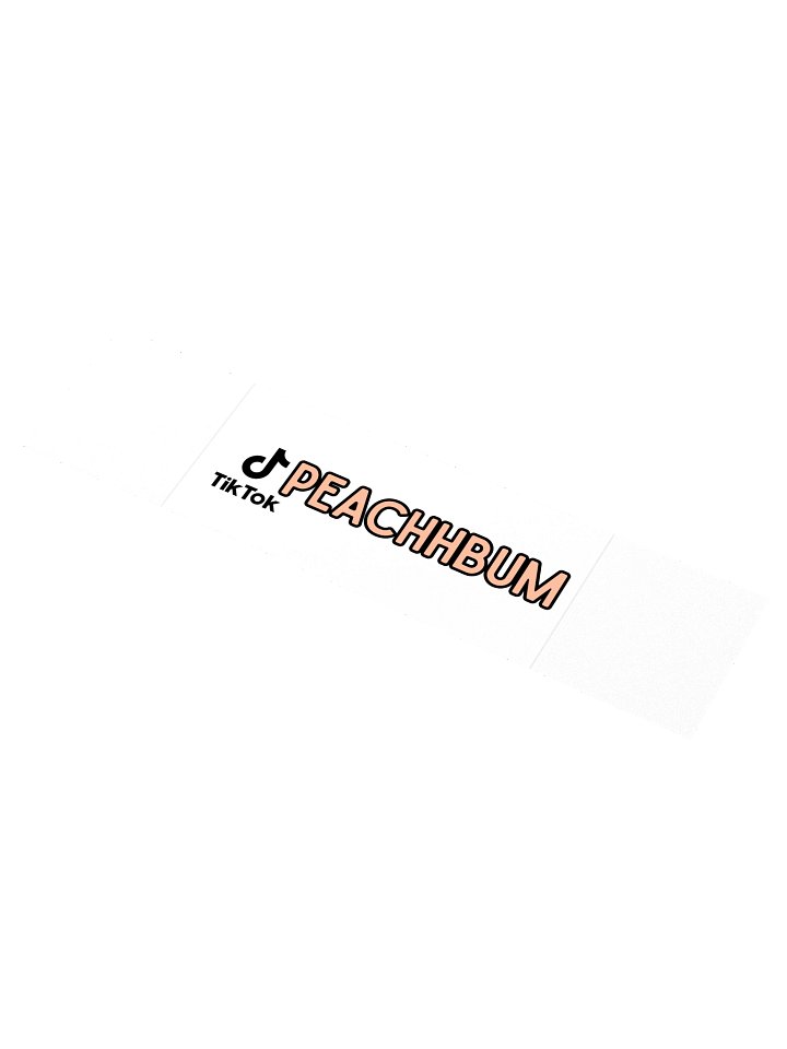 Tik Tok Peachhbum Sticker product image (1)