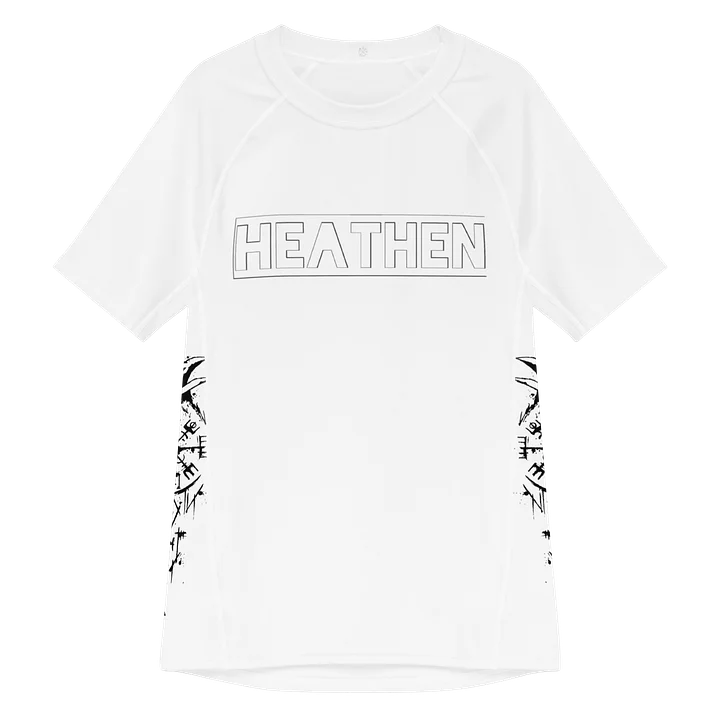 Heathen Training white compression shirt product image (1)