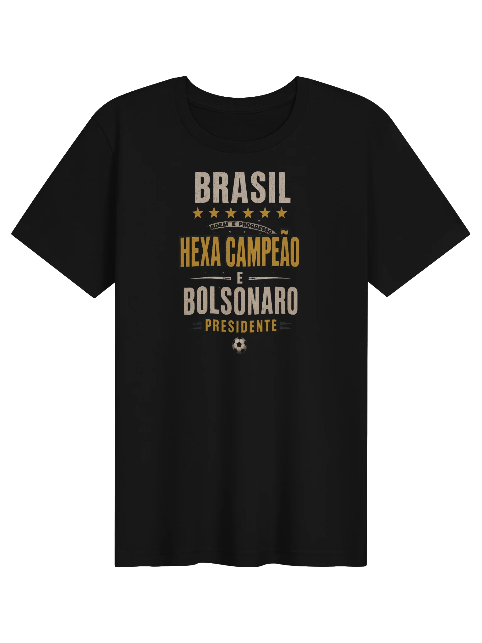 Brasil Hexacampeão & Bolsonaro Presidente Tee product image (1)