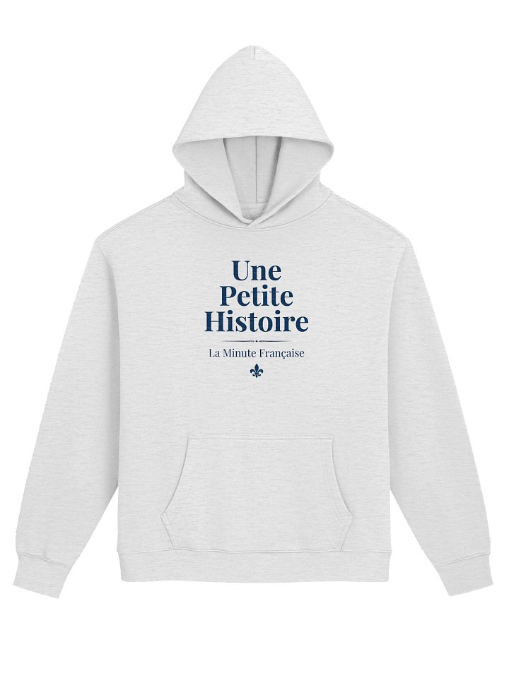 Une Petite Histoire Pullover Hoodie — La Minute Française French Learner Merch product image (2)