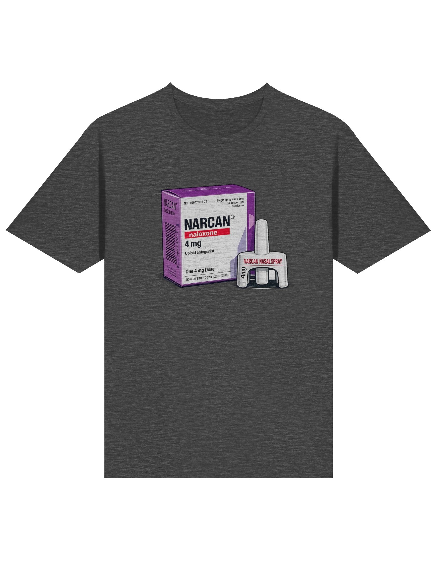 Narcan Opioid Antagonist Nasal Spray T-Shirt product image (3)