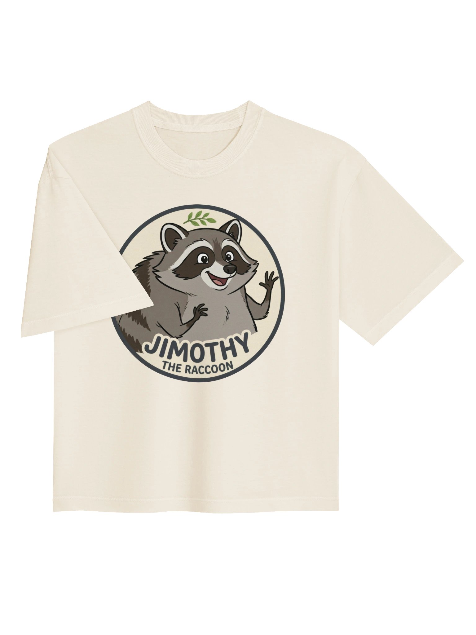 Jimothy the Raccoon Women's Heavyweight Boxy Shirt product image (3)
