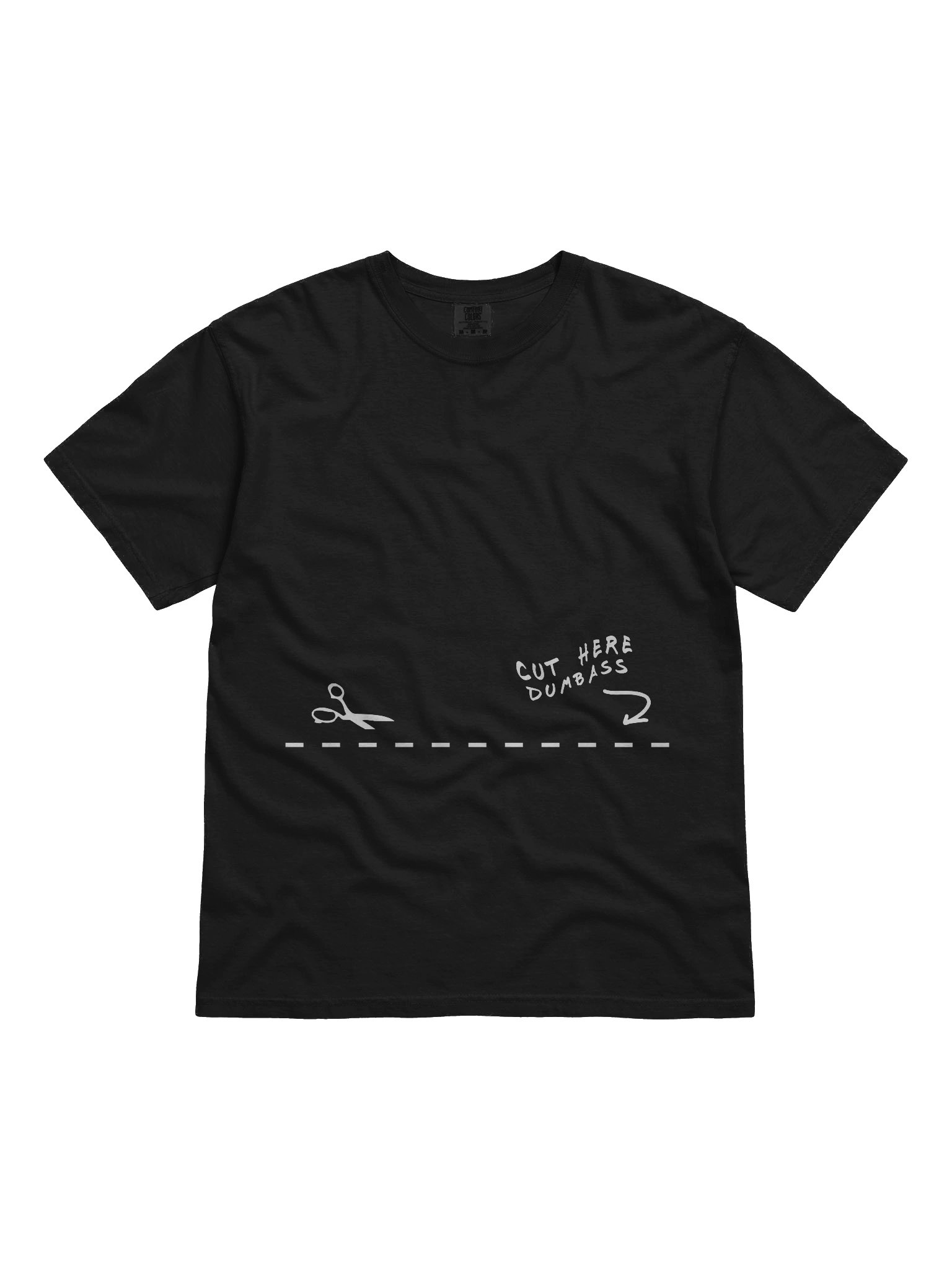 CUT HERE T-SHIRT product image (1)