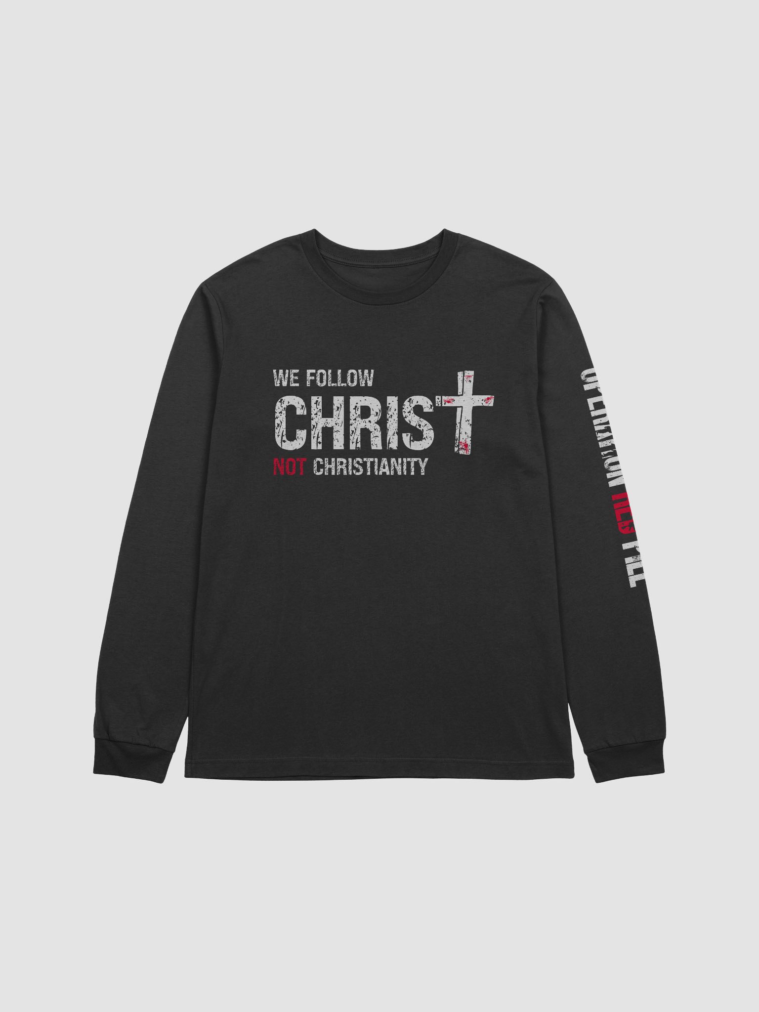 We Follow Christ Long Sleeve T product image (1)