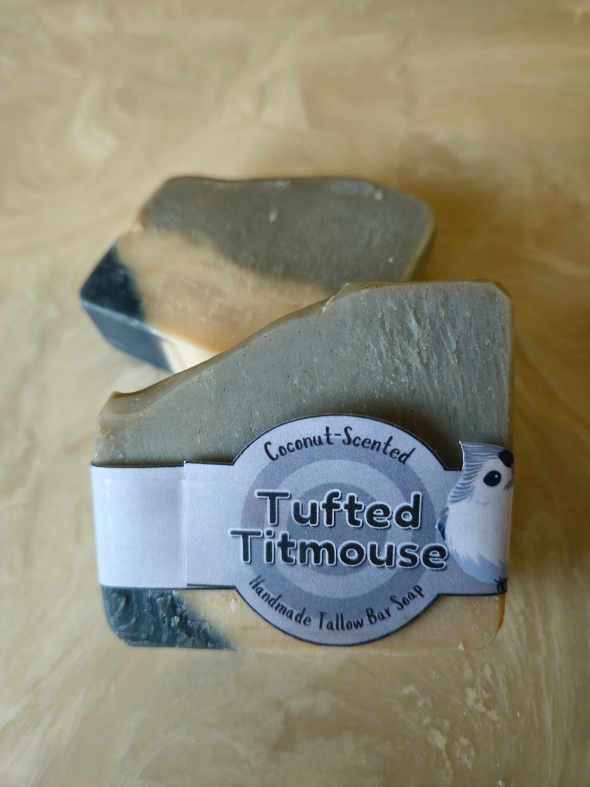 Tufted Titmouse Tallow Bar Soap product image (1)