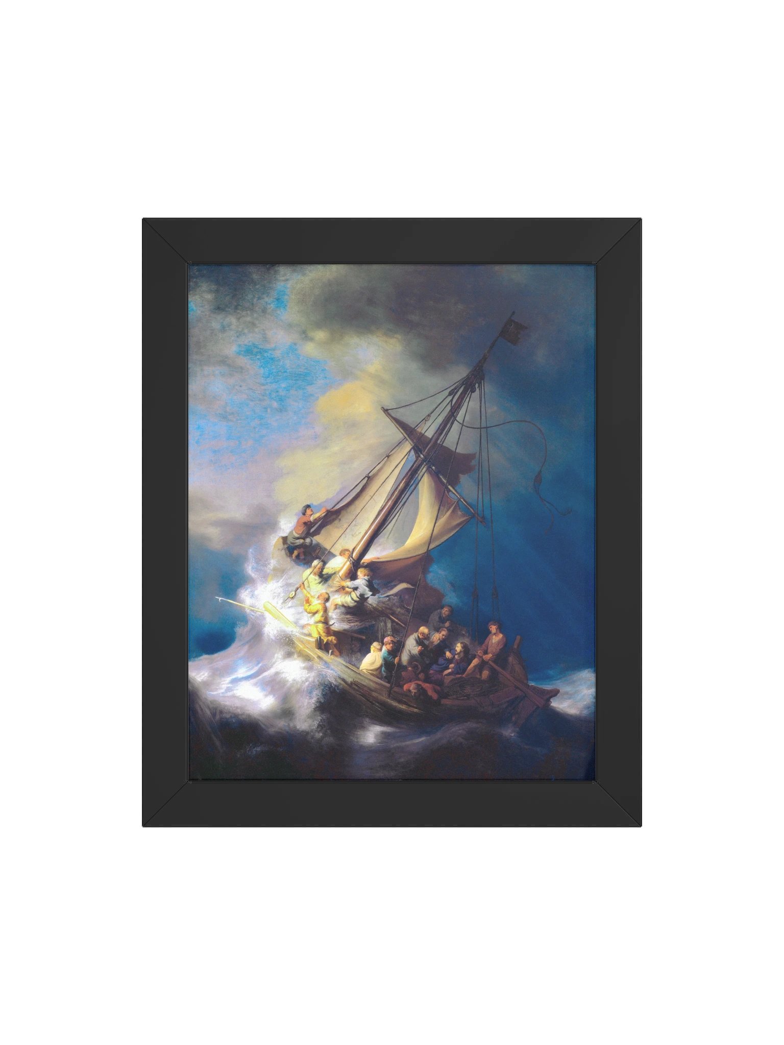 The Storm on the Sea of Galilee — Small Framed Matte Poster product image (8)
