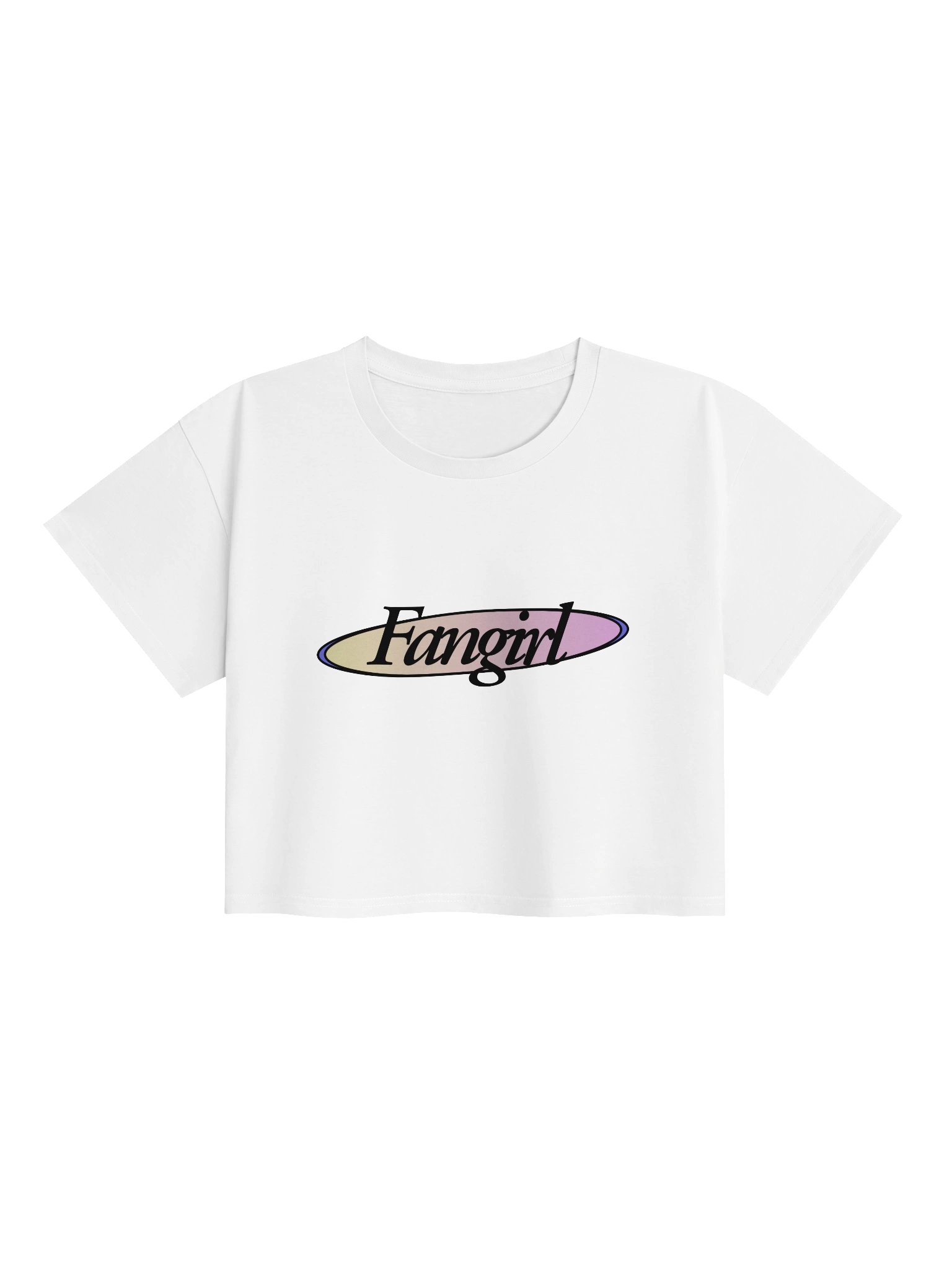 "fangirl" Cropped Tee product image (1)