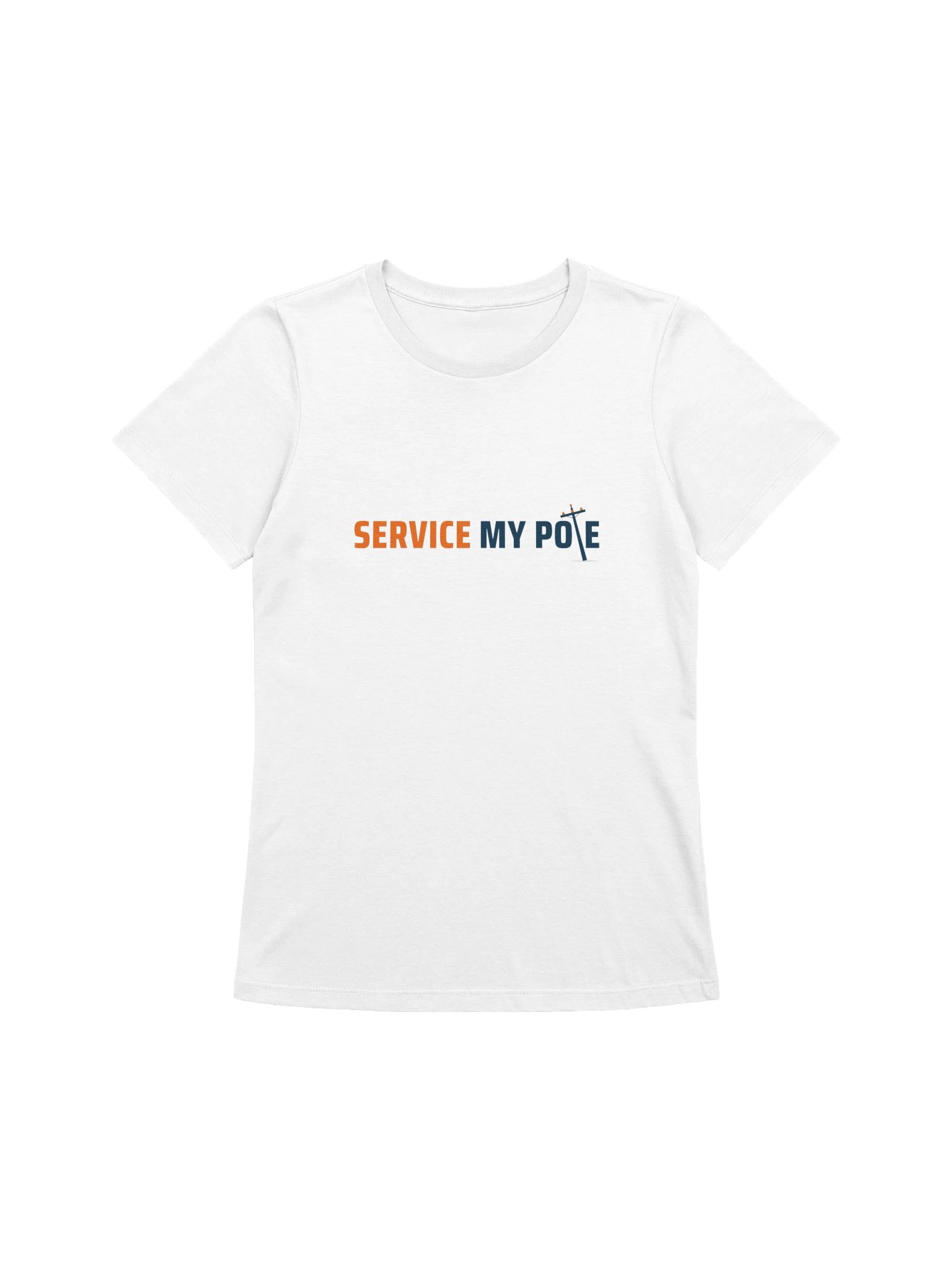 One Reliable Pole Women's Relaxed Tee (White) product image (1)