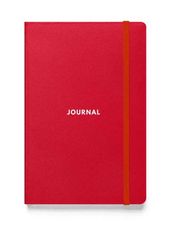 Red Bound Hardcover Journal product image (1)