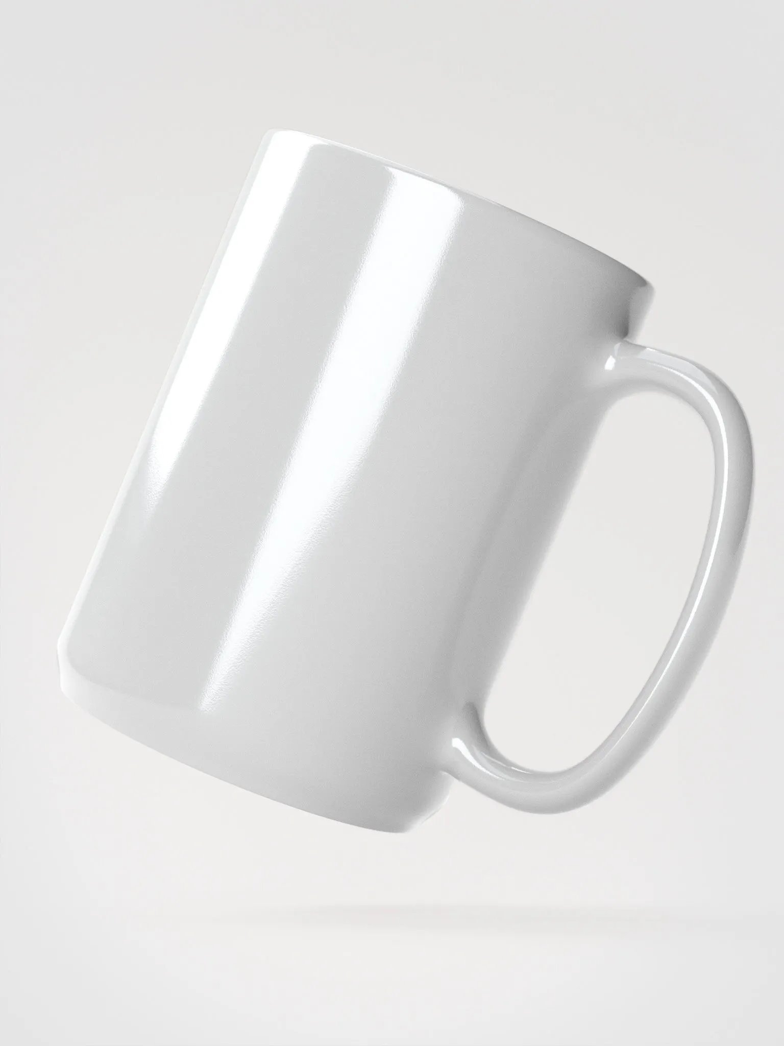 Glowing Skull White Glossy Mug product image (2)