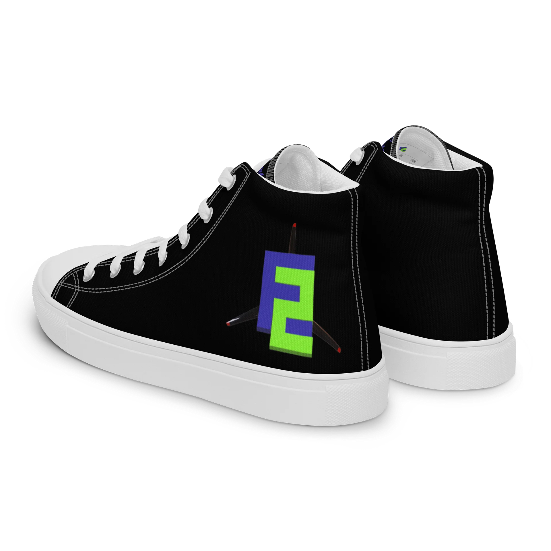 Black hi-tops product image (5)