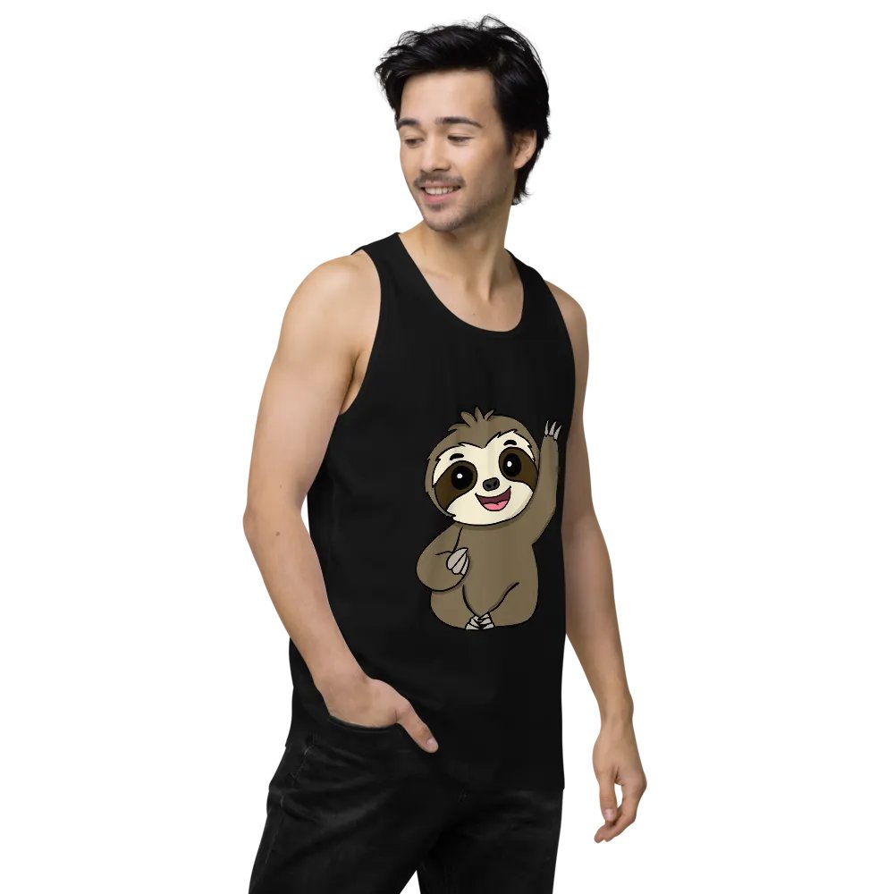 Mens Tank top - Wave product image (10)