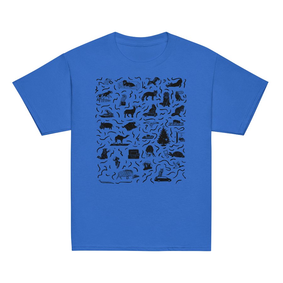 All the Animals Really Going For It Kids' T-shirt product image (2)