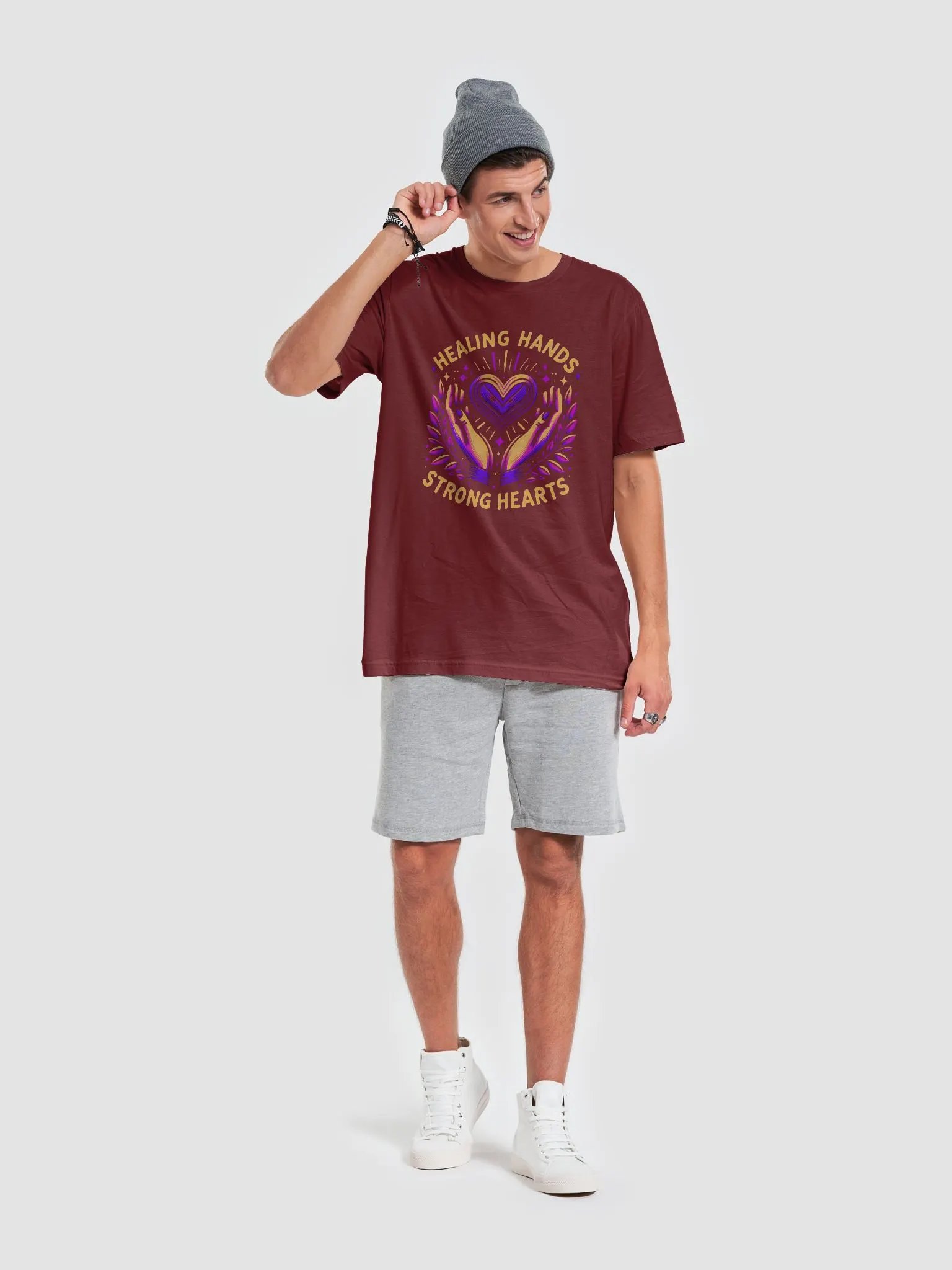 strong hearts ,healing hands t-shirt product image (62)