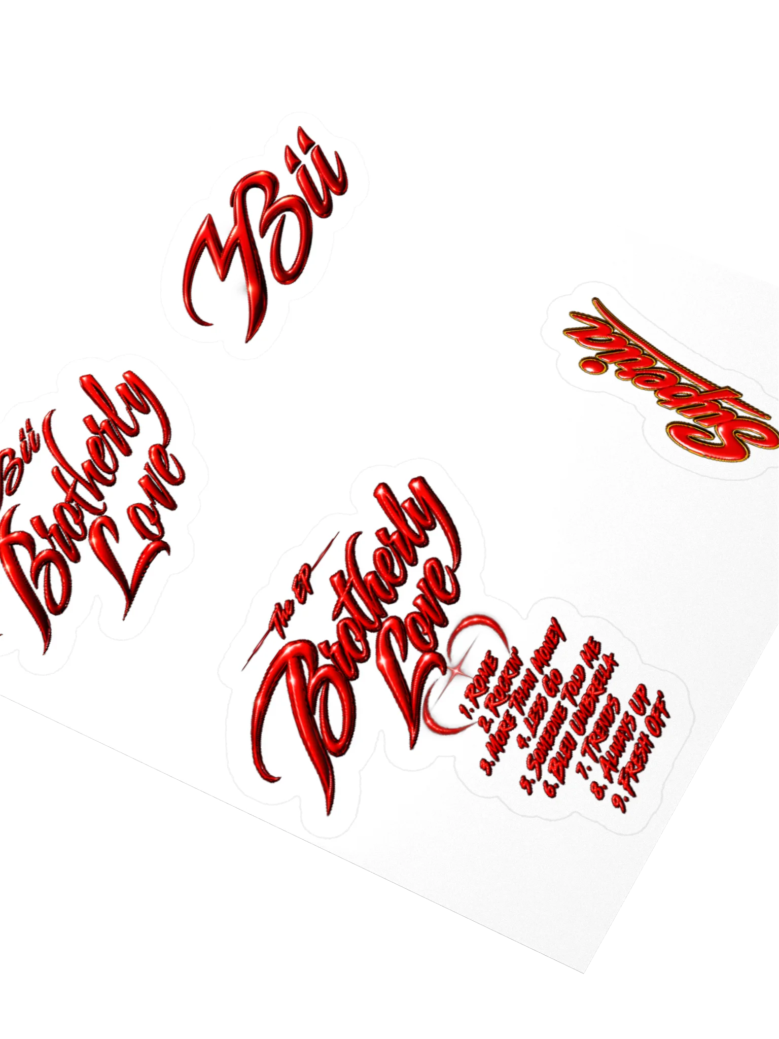 BROTHERLY LOVE — OFFICIAL EP STICKERS product image (10)