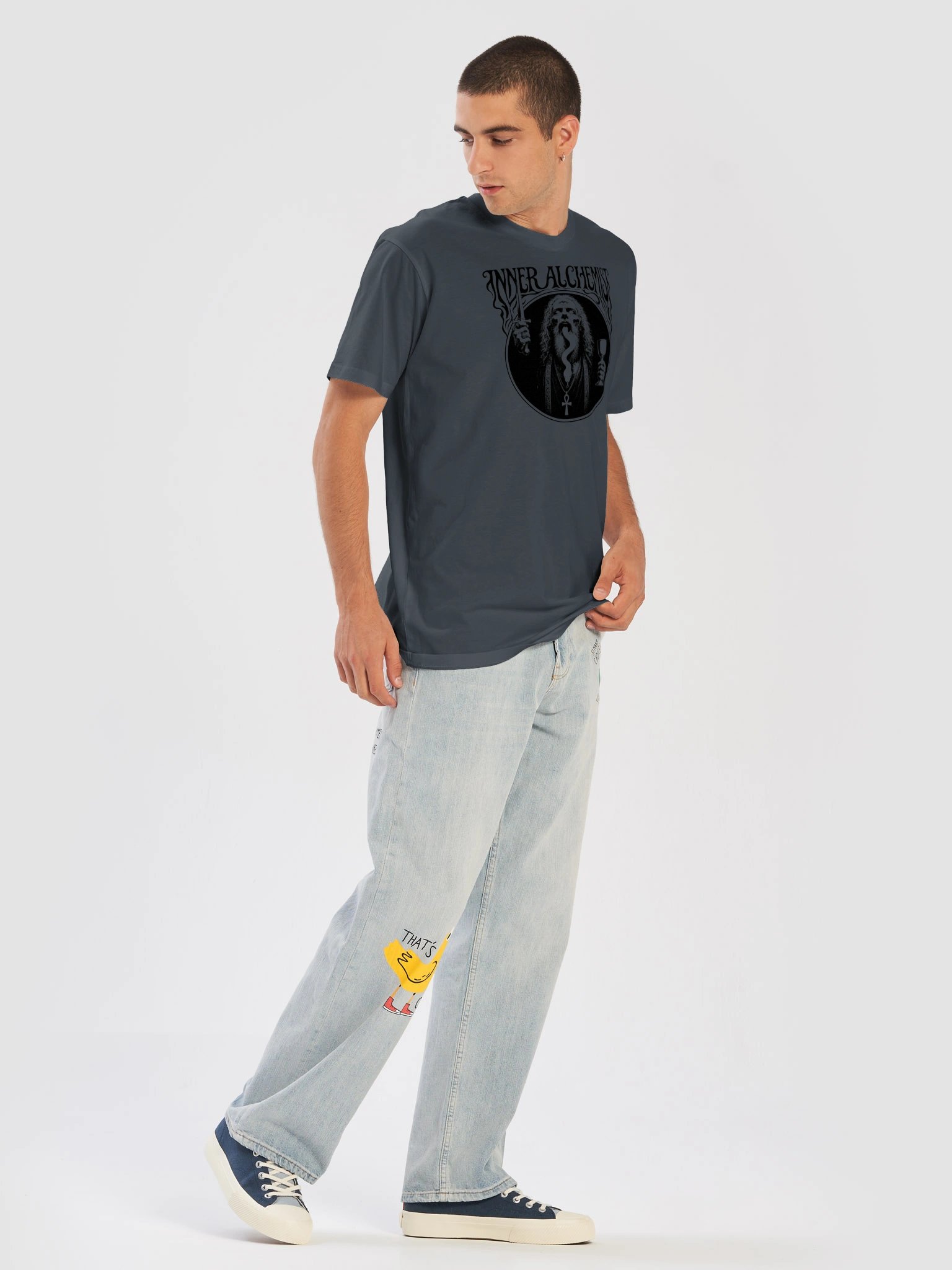 Inner Alchemist - Symbolic Occult Wisdom Premium T-Shirt product image (5)