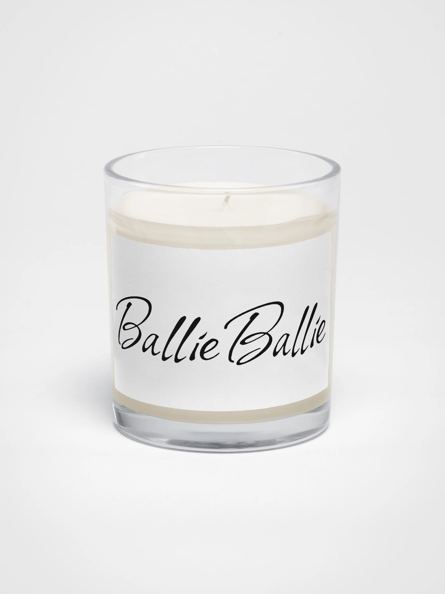 Minimal Black Candle Jar Decor product image (1)