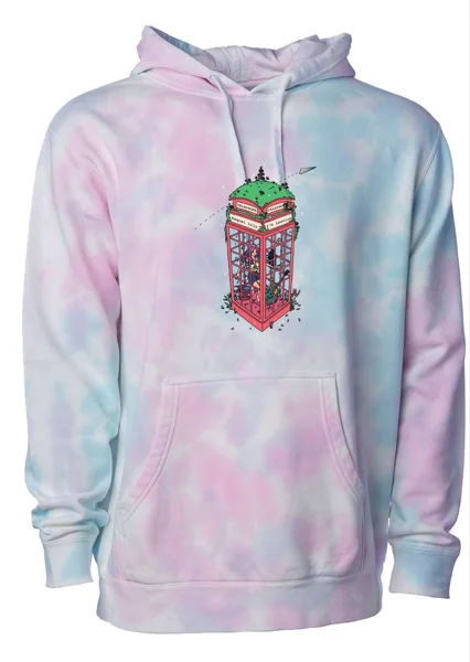 I'm Leaving Hoodie TIE DYE product image (1)