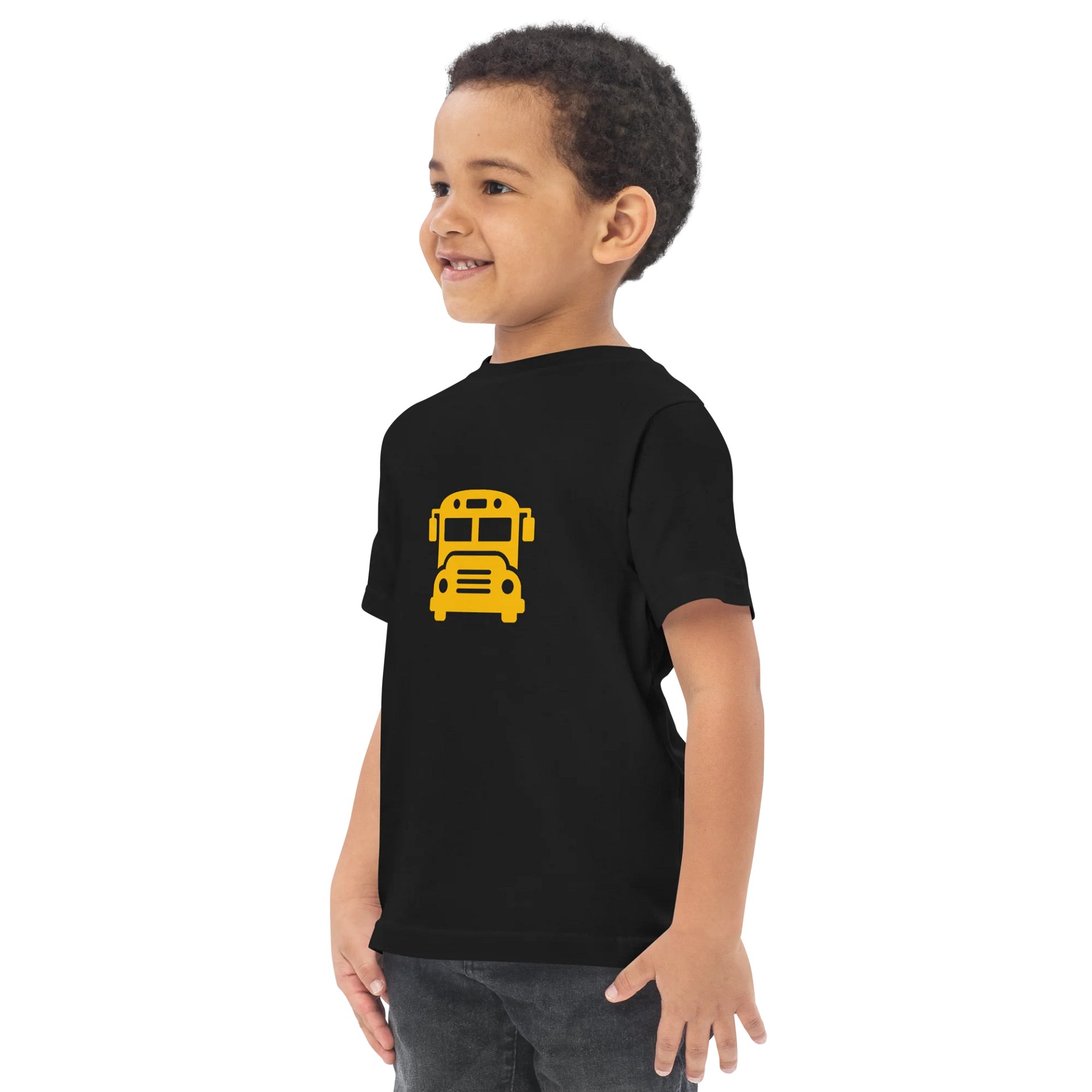 Minimalist School Bus Icon Toddler T-Shirt product image (8)
