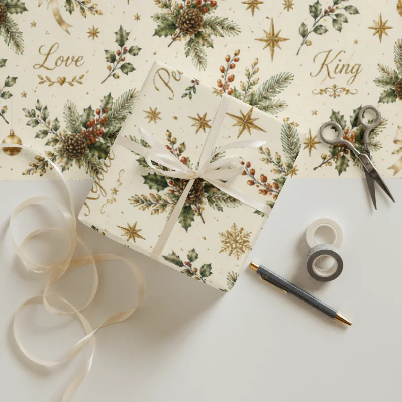 Wrapped in Faith Christmas Collection - Faith-Based Wrapping Paper product image (5)