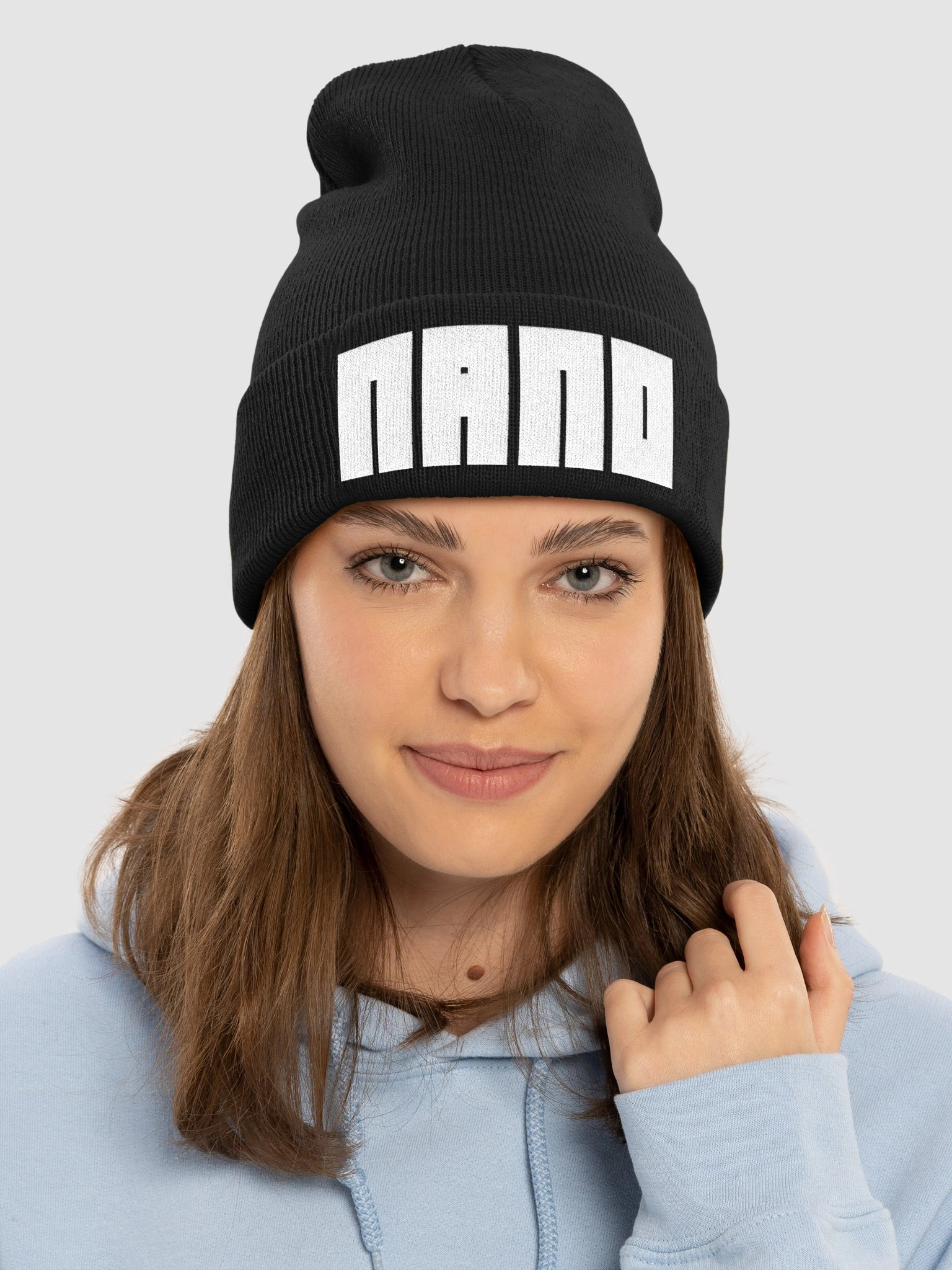 Abstract Panels Cuffed Beanie product image (1)