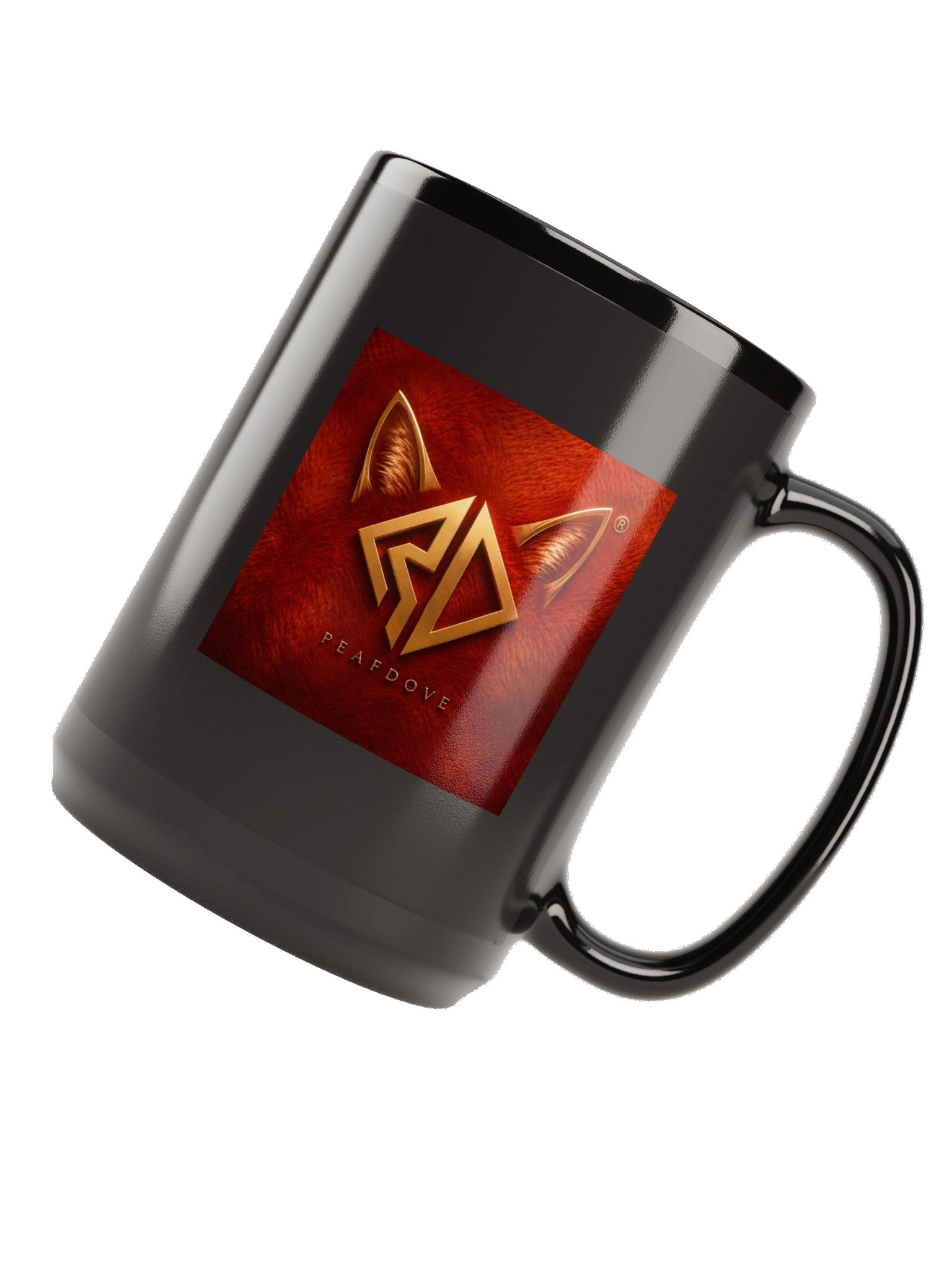 PEAFDOVE® CAT HEAD — Midnight Signal Mug product image (6)
