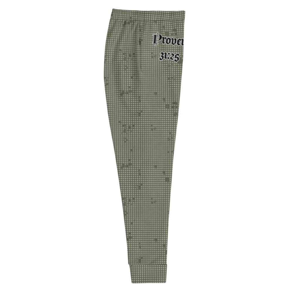 Faithful Camo: Proverb 3:25 Women's Joggers - Desert Night Camo product image (10)
