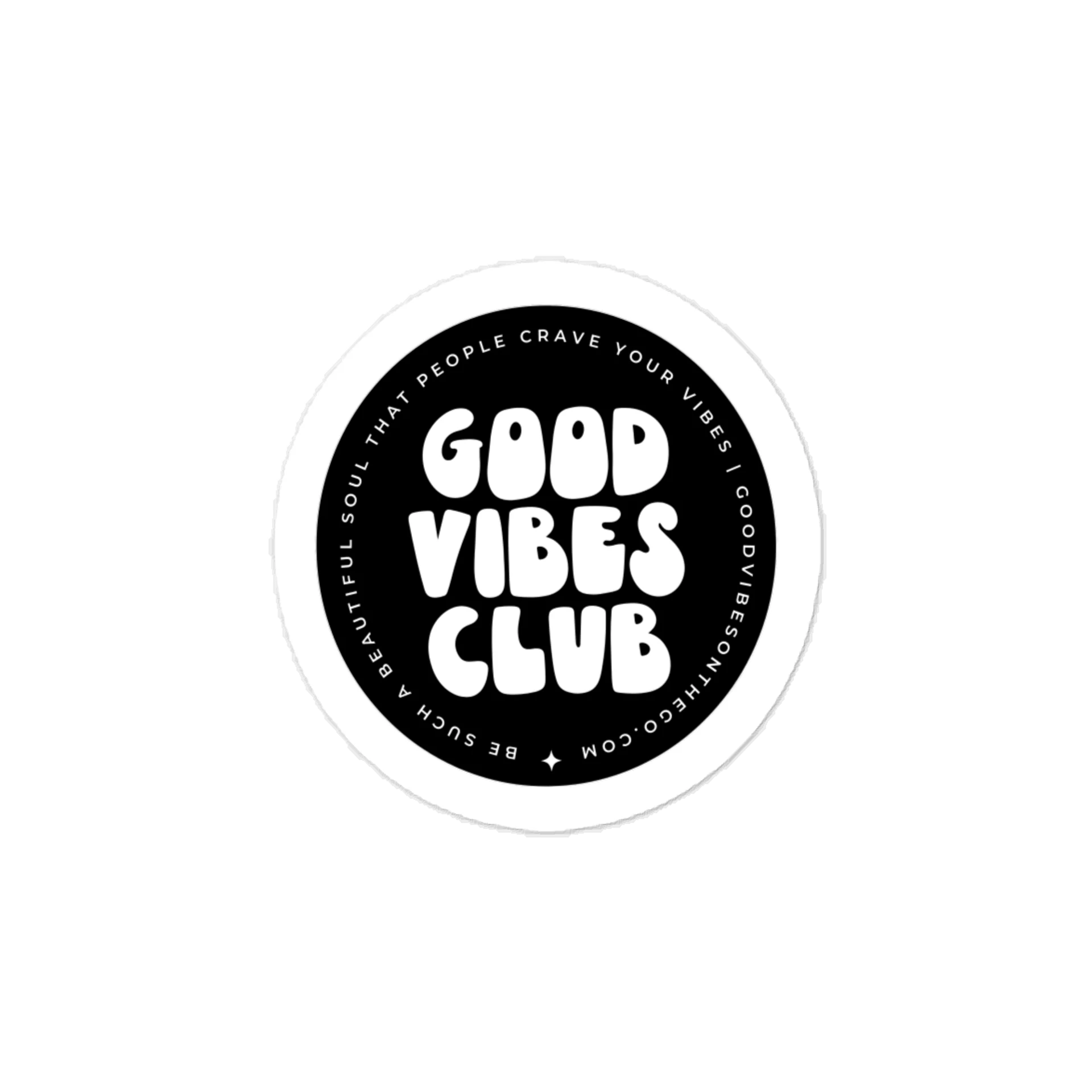 Good Vibes Club Sticker product image (1)