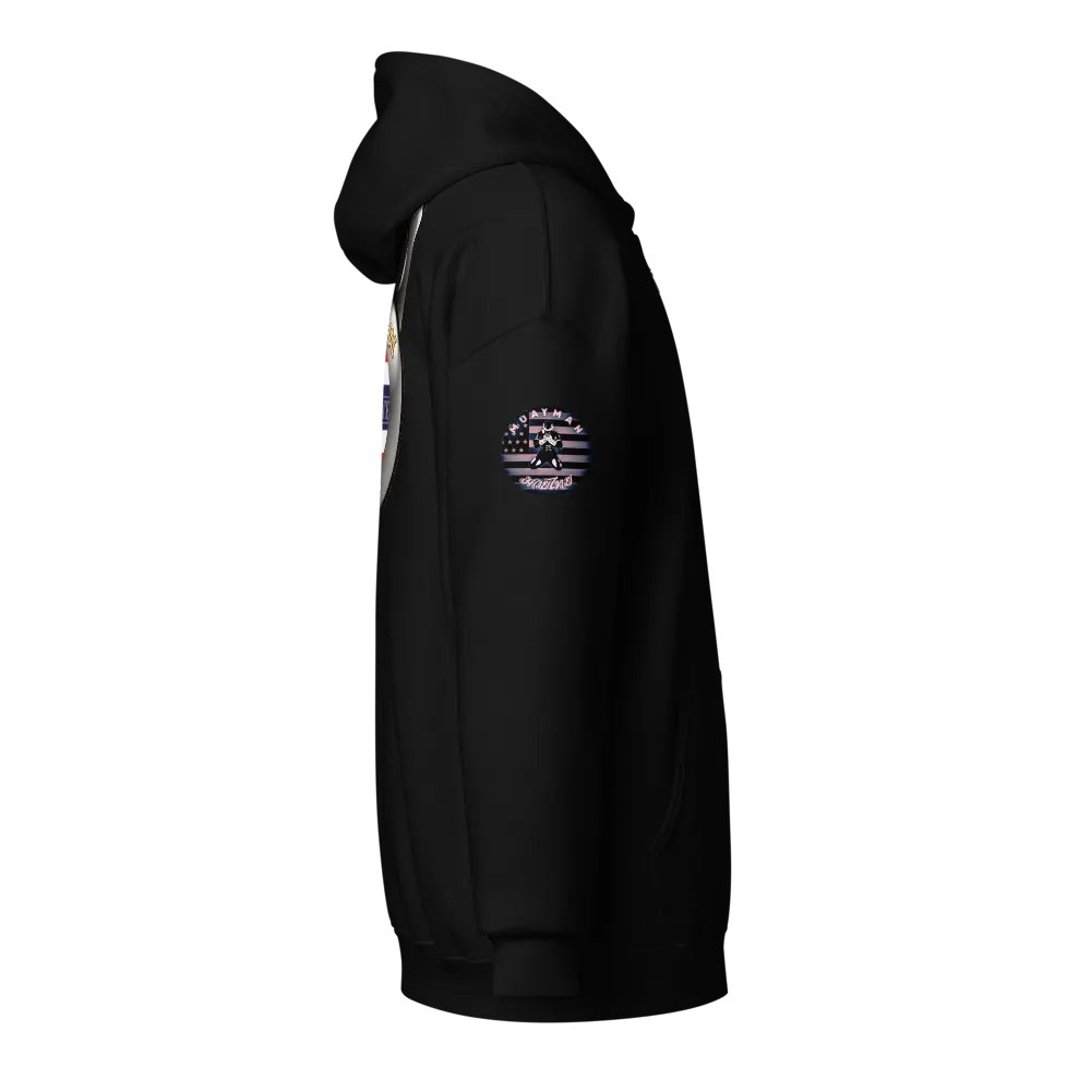 Muay Thai Geek Kettlebell Hoodie, black product image (3)